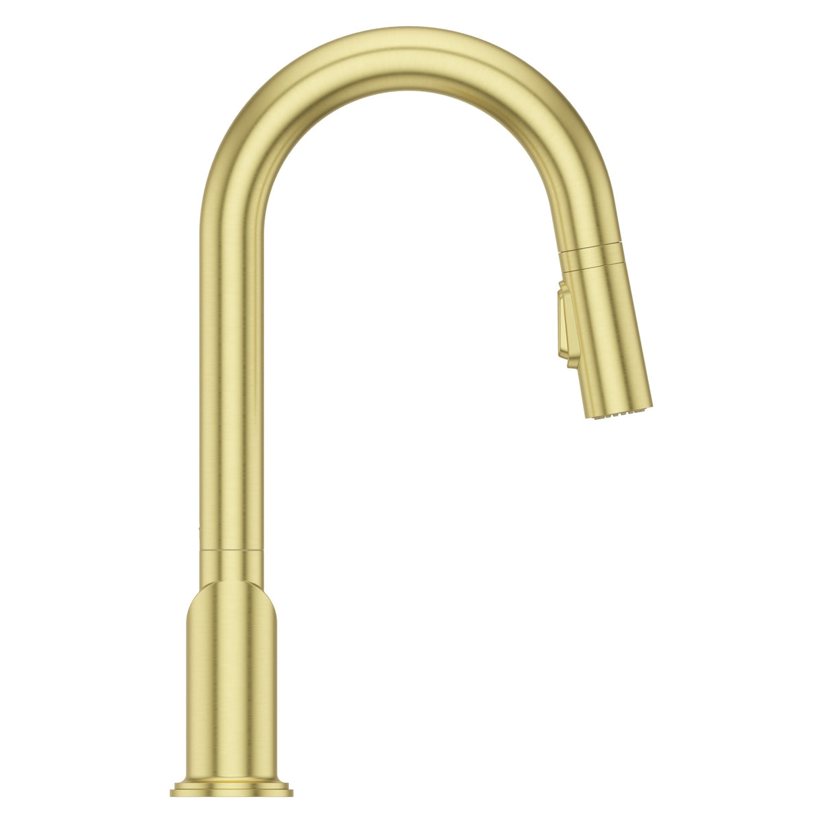 Pfister Tenet 1-Handle Pull-Down Bar & Prep Faucet in Brushed Gold - view 2