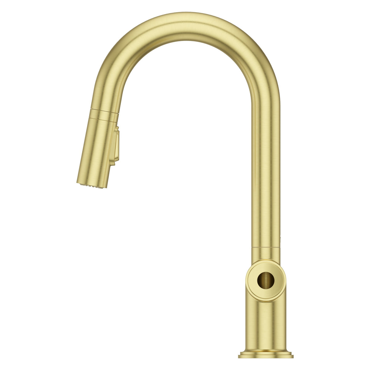 Pfister Tenet 1-Handle Pull-Down Bar & Prep Faucet in Brushed Gold - view 3