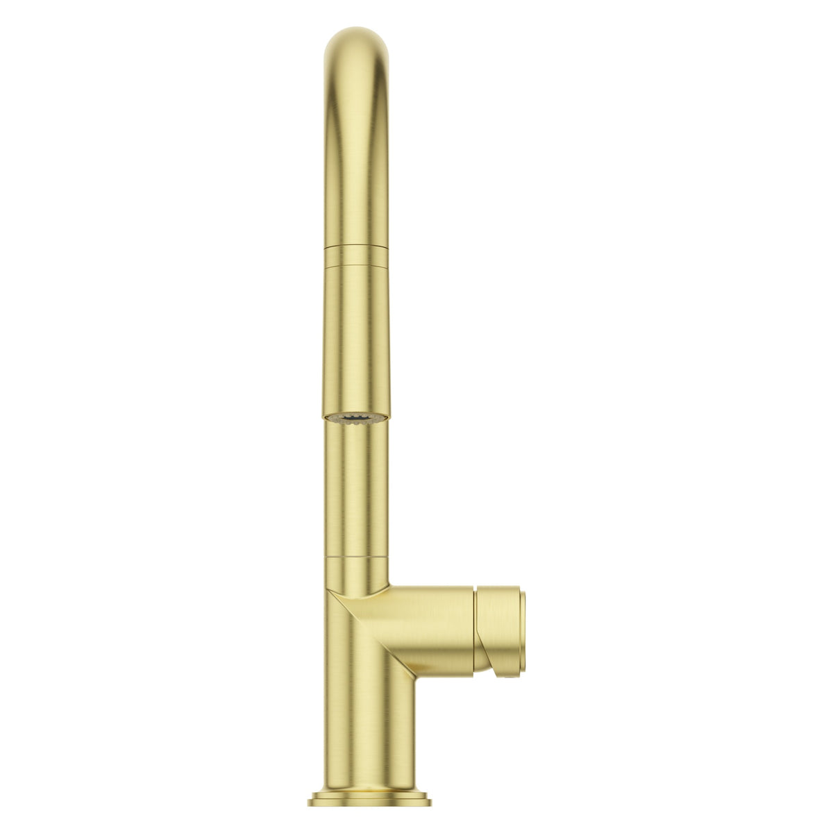 Pfister Tenet 1-Handle Pull-Down Bar & Prep Faucet in Brushed Gold - view 6