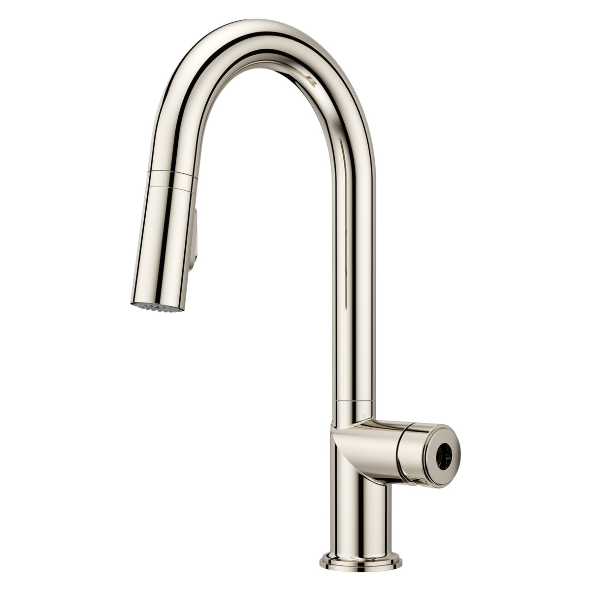 Pfister Tenet 1-Handle Pull-Down Bar & Prep Faucet in Polished Nickel