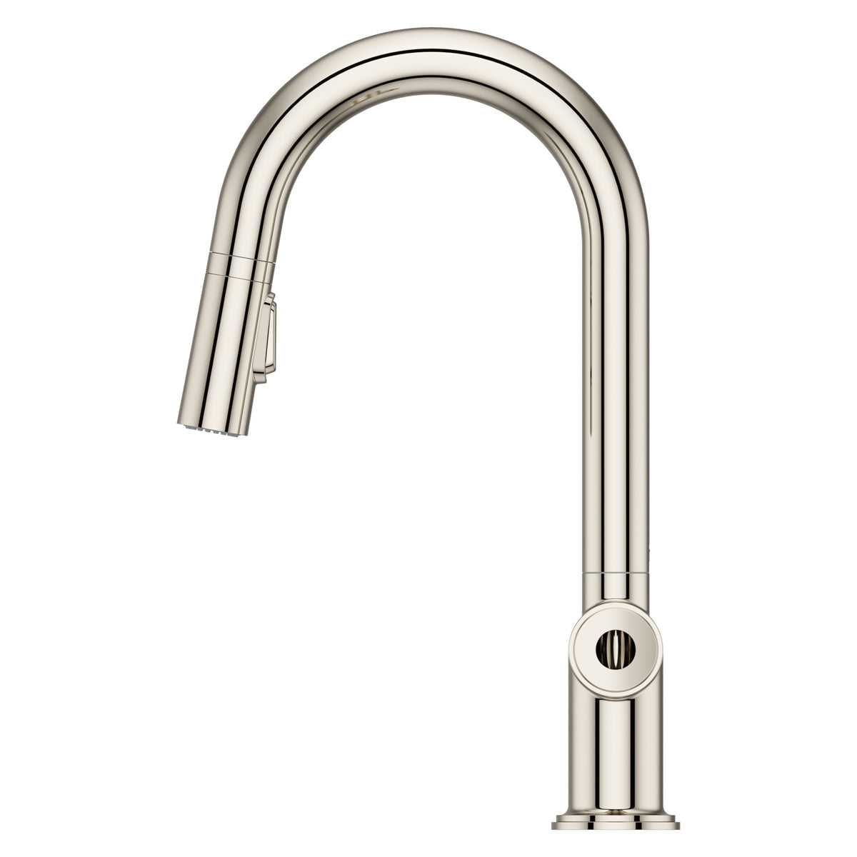 Pfister Tenet 1-Handle Pull-Down Bar & Prep Faucet in Polished Nickel - view 3