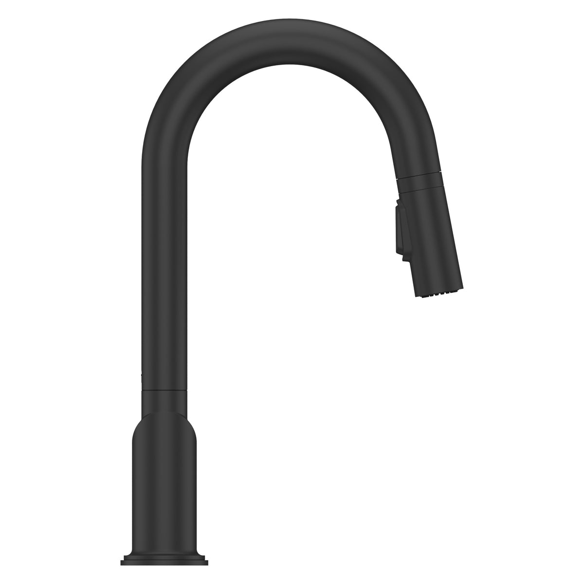 Pfister Tenet 1-Handle Pull-Down Bar & Prep Faucet in Spot Defense Matte Black - view 2