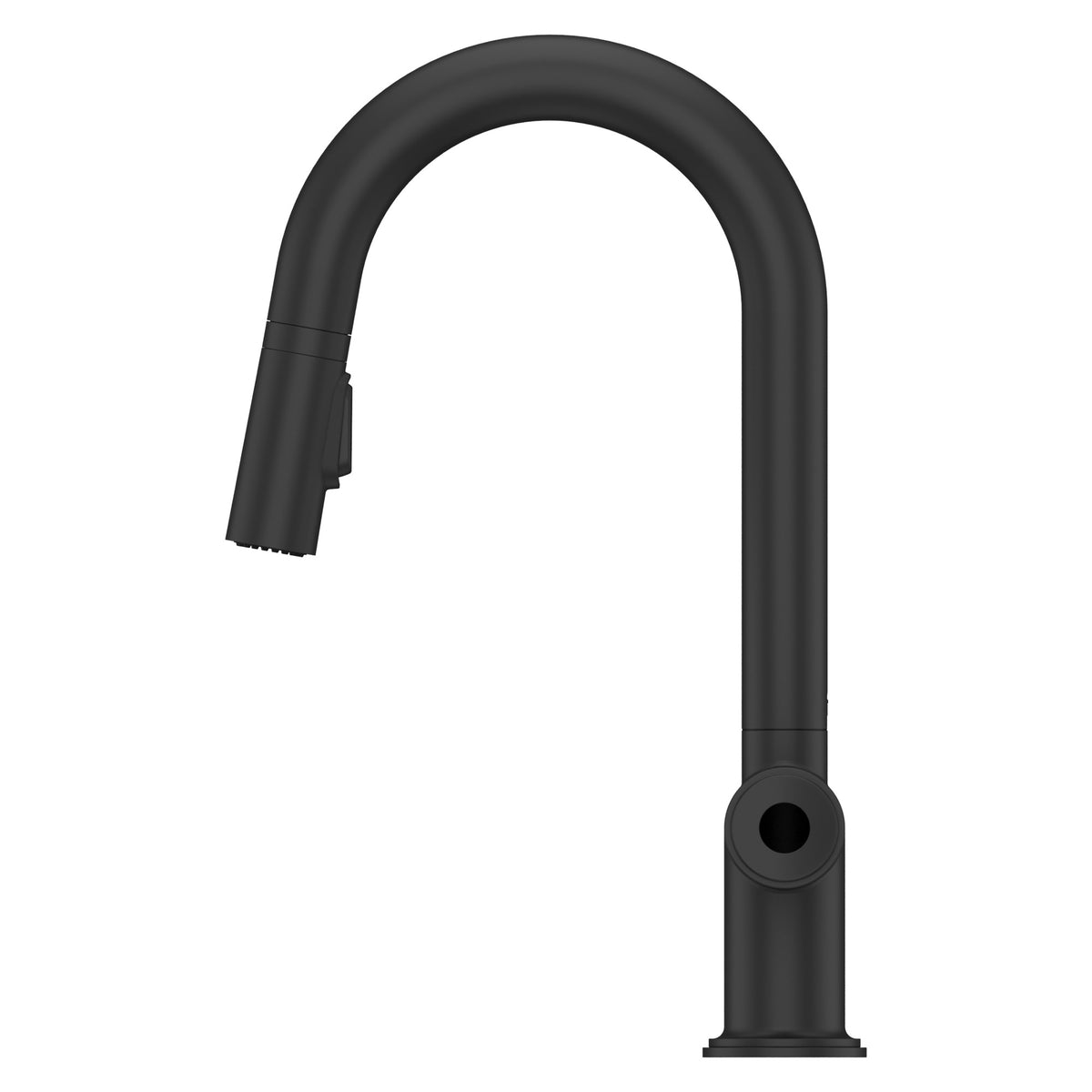Pfister Tenet 1-Handle Pull-Down Bar & Prep Faucet in Spot Defense Matte Black - view 3