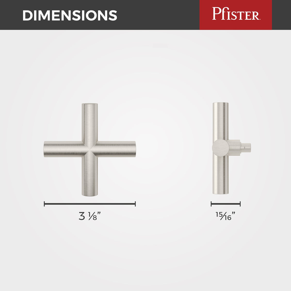 Pfister HHL-G16TNTK Brushed Nickel - detail 1