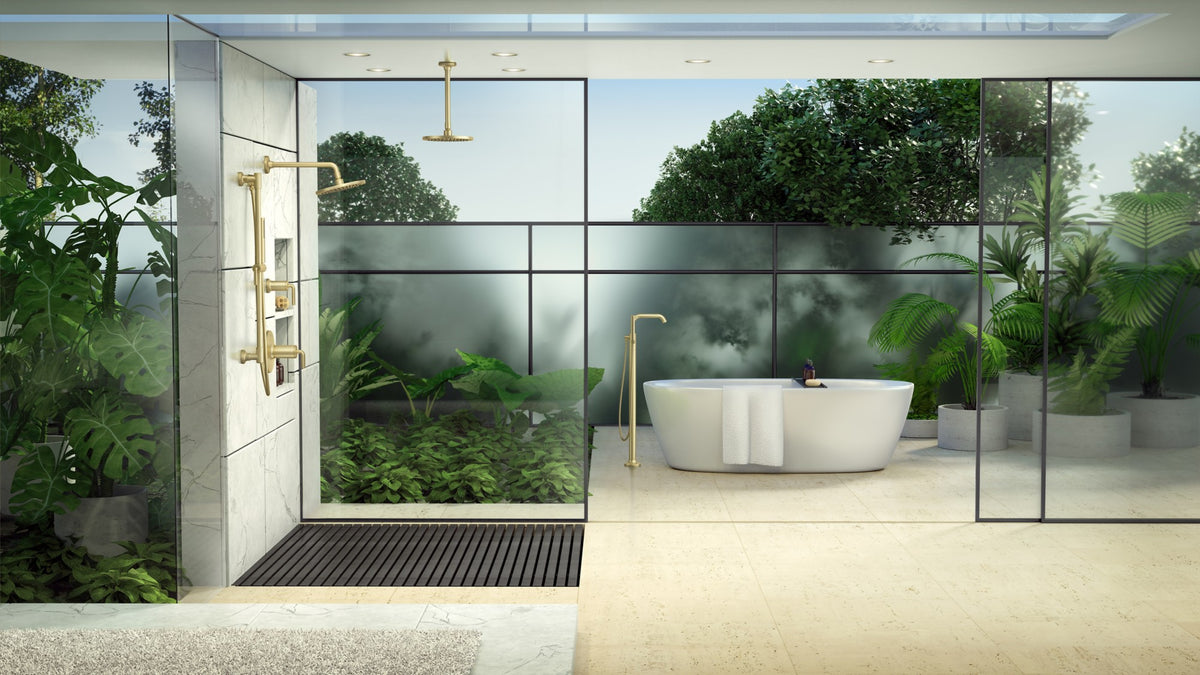 Pfister LG6-1TNTBG Brushed Gold - room scene 1