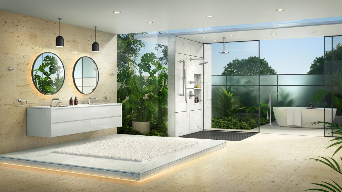 Pfister LG6-1TNTC Polished Chrome - room scene 1