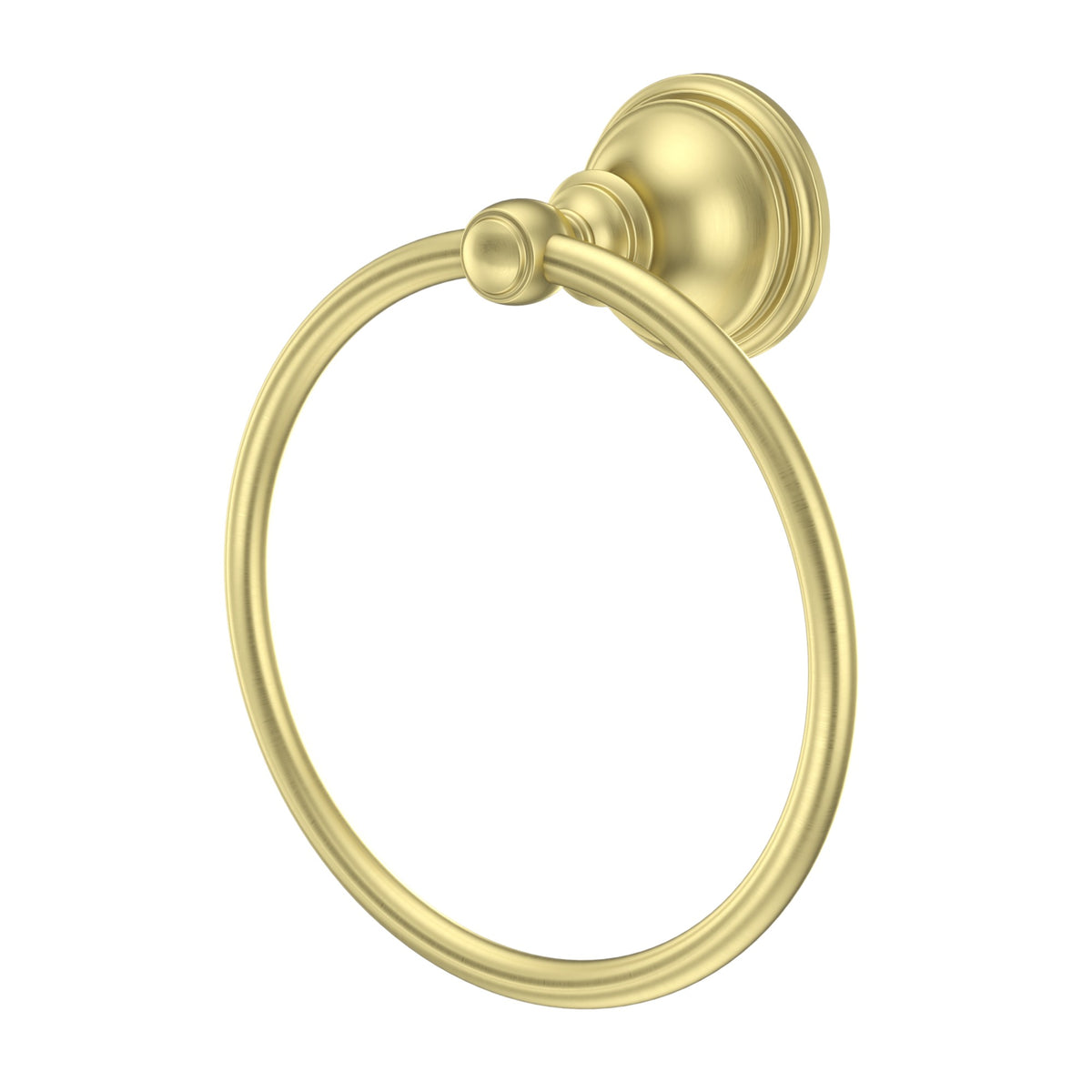 Pfister Tisbury Towel Ring in Brushed Gold