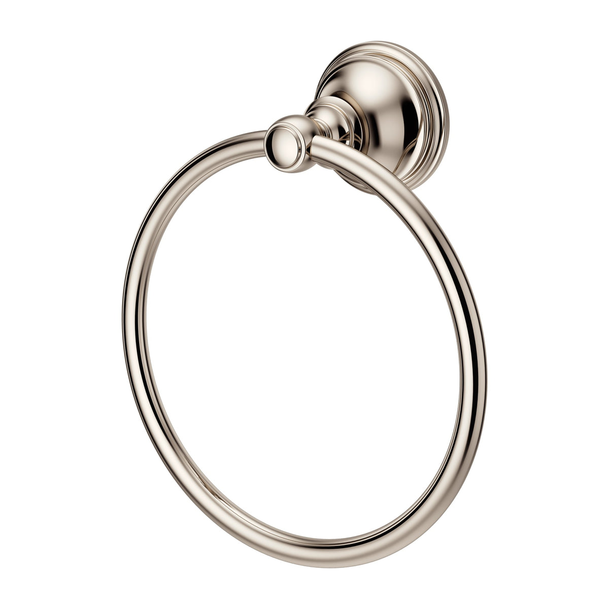 Pfister Tisbury Towel Ring in Polished Nickel