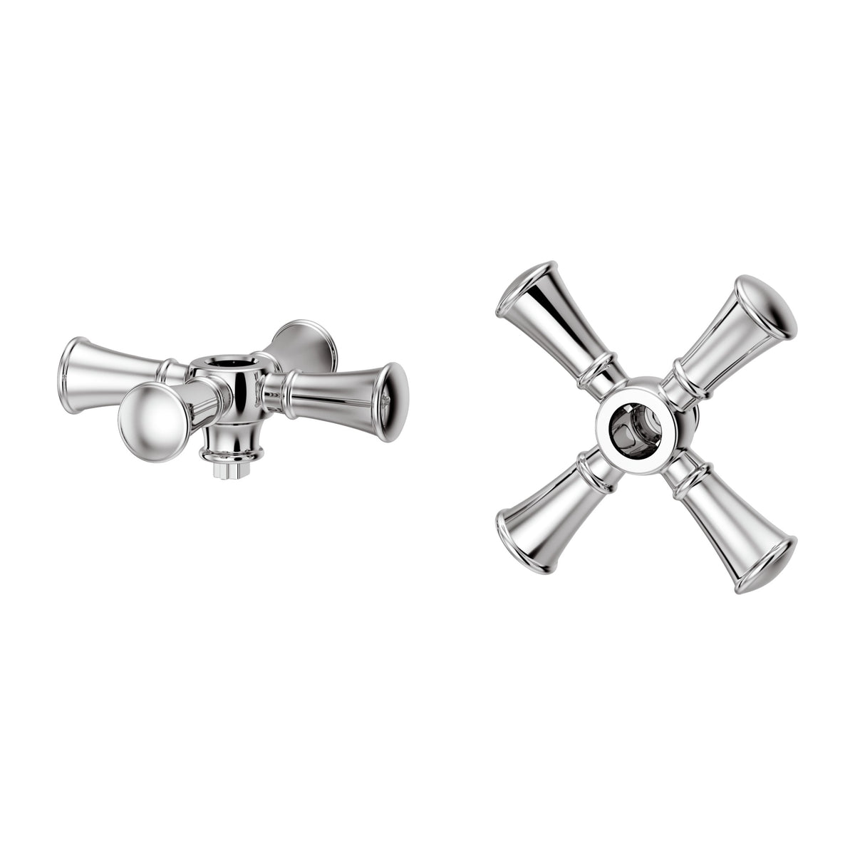Pfister Tisbury Cross Handle Kit HHL-049TB in Polished Chrome