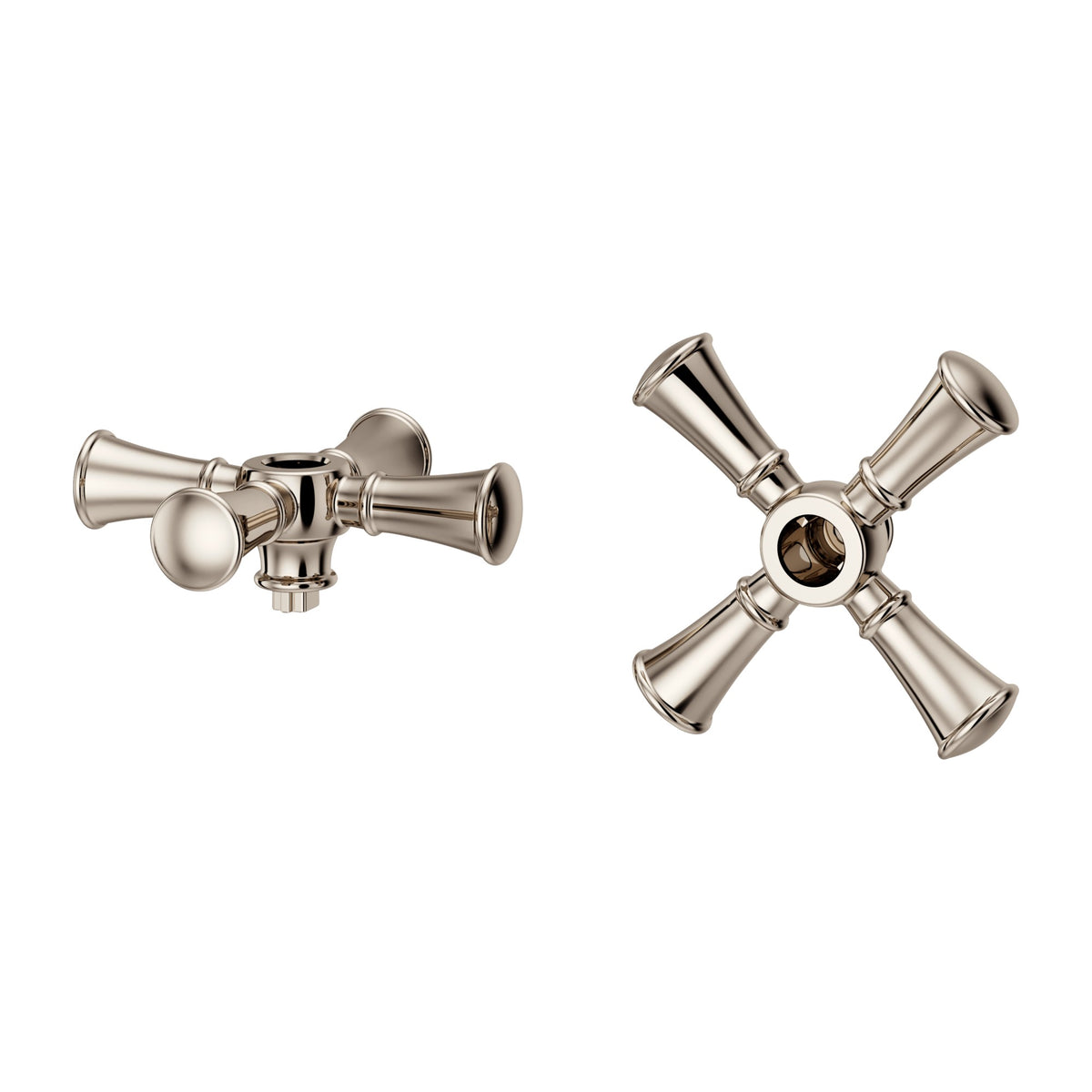 Pfister Tisbury Cross Handle Kit HHL-049TB in Polished Nickel
