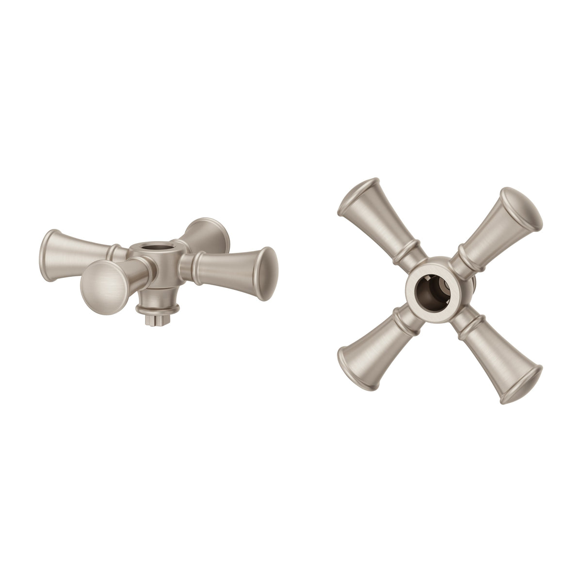 Pfister Tisbury Cross Handle Kit HHL-049TB in Brushed Nickel