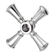 Pfister Tisbury Cross Handle Kit HHL-089TB in Polished Chrome