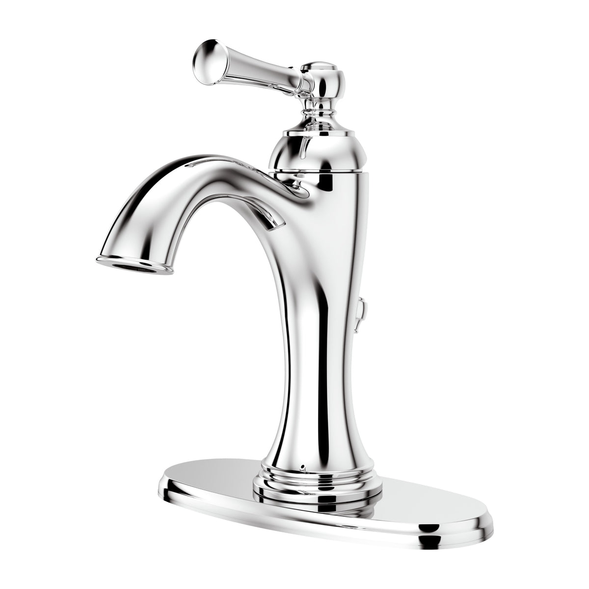 Pfister Tisbury Single Control Bathroom Faucet in Polished Chrome - view 2