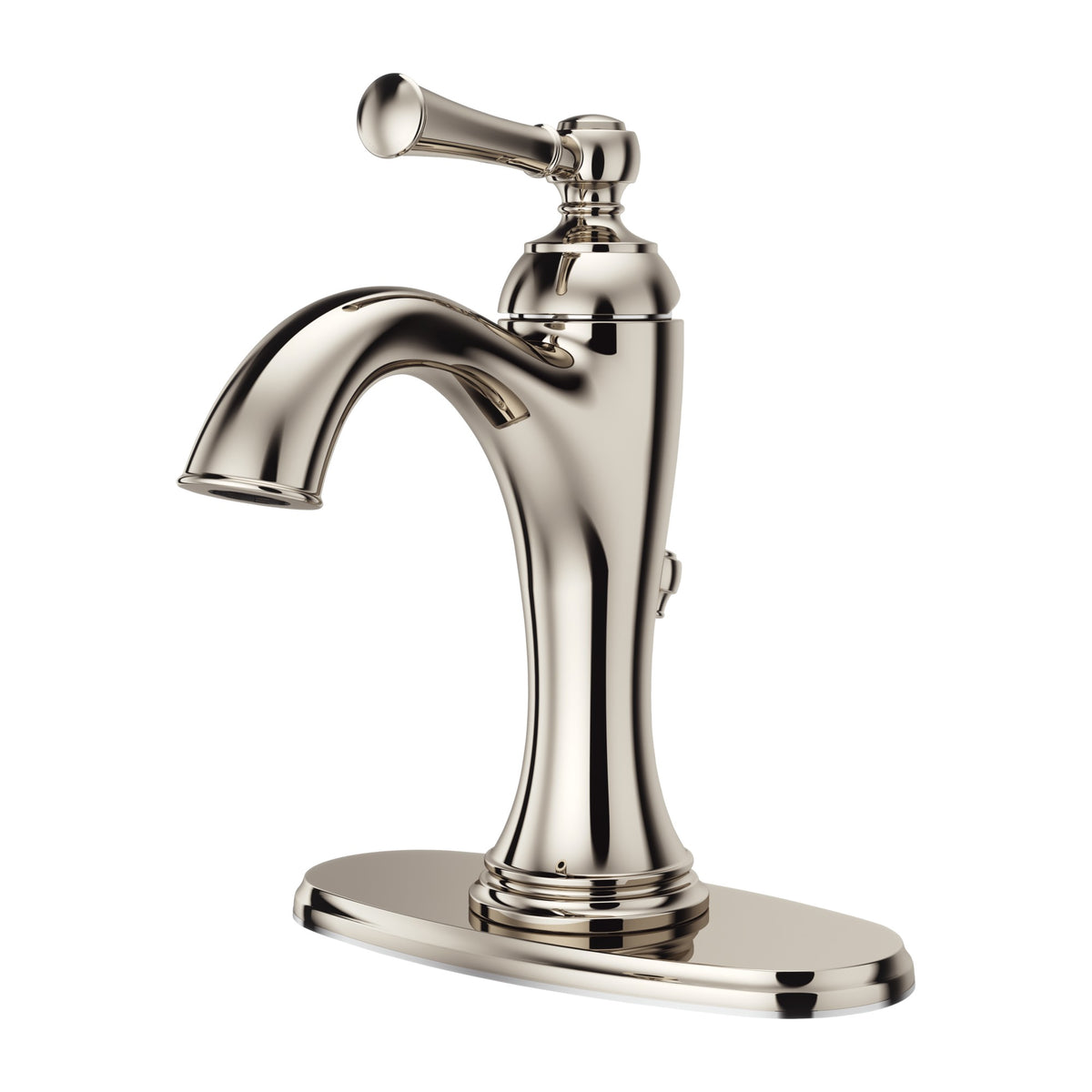 Pfister Tisbury Single Control Bathroom Faucet in Polished Nickel - view 2
