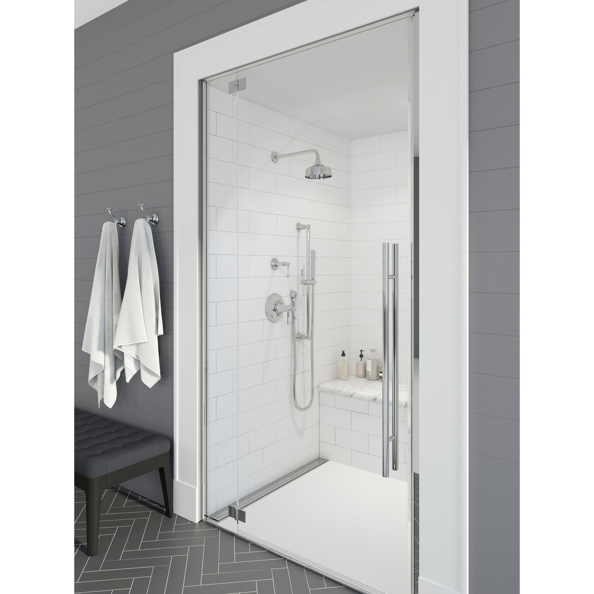 Pfister BRH-TB0C Polished Chrome - room scene 1