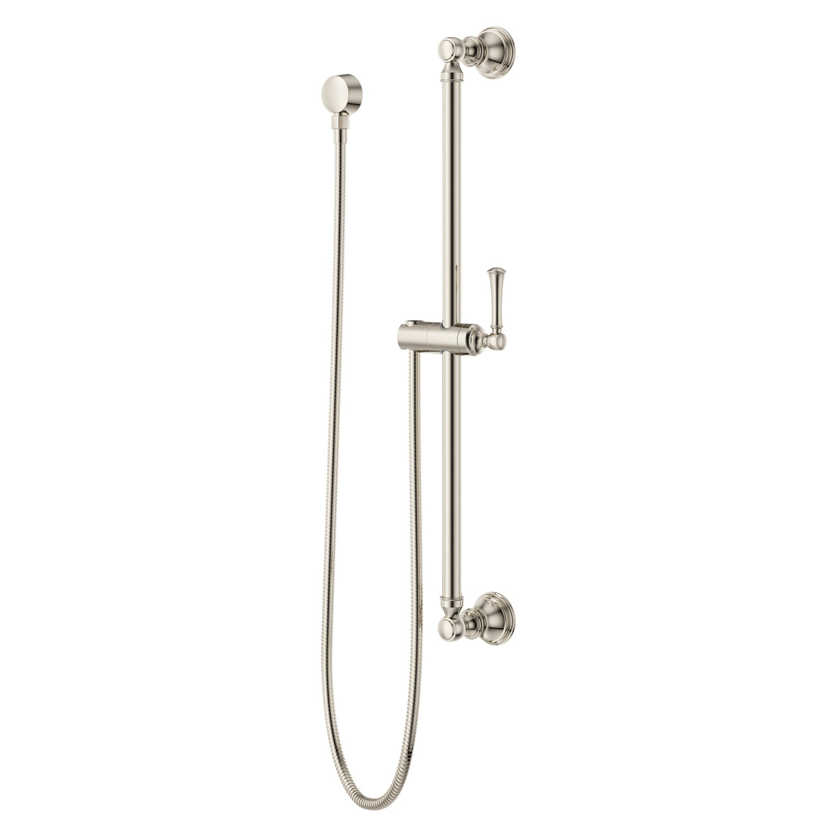 Pfister Transitional Round Slide Bar in Polished Nickel