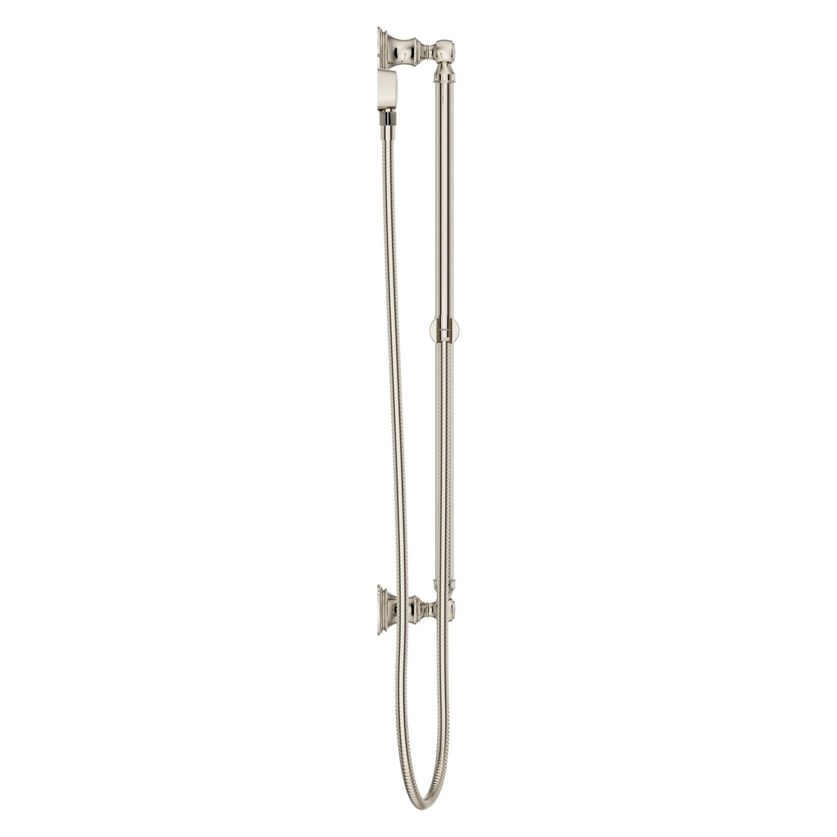 Pfister Transitional Round Slide Bar in Polished Nickel - view 2