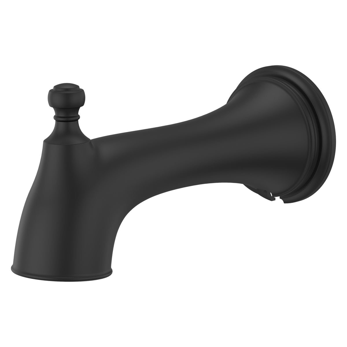 Pfister Transitional Round Tub Spout in Matte Black