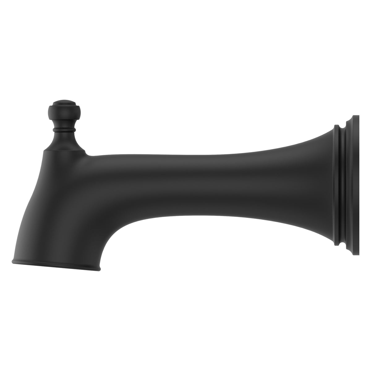 Pfister Transitional Round Tub Spout in Matte Black - view 3