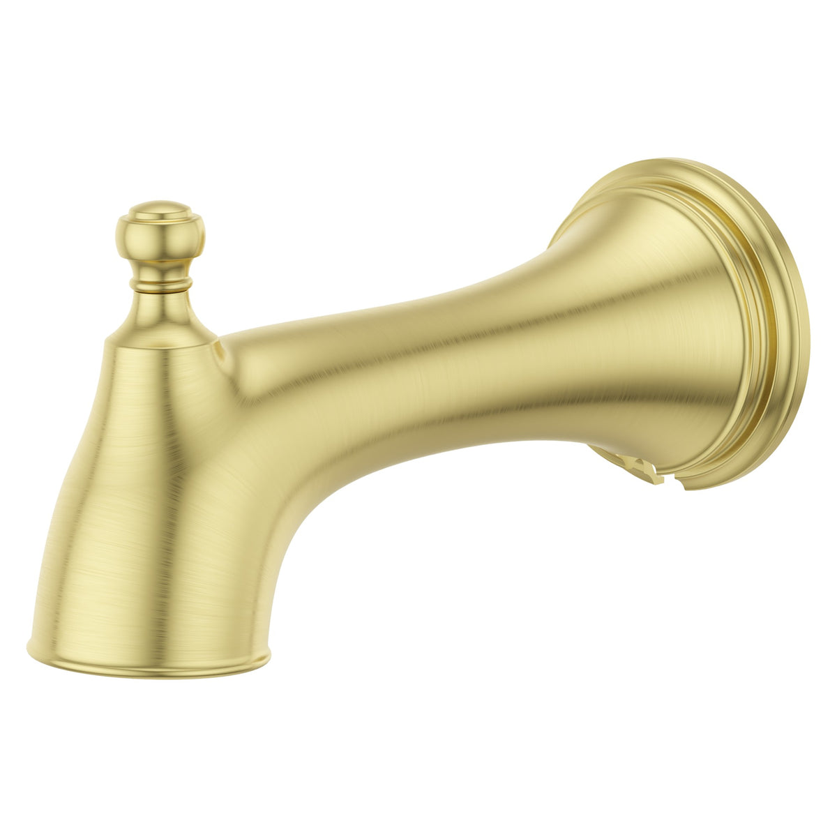Pfister Transitional Round Tub Spout in Brushed Gold