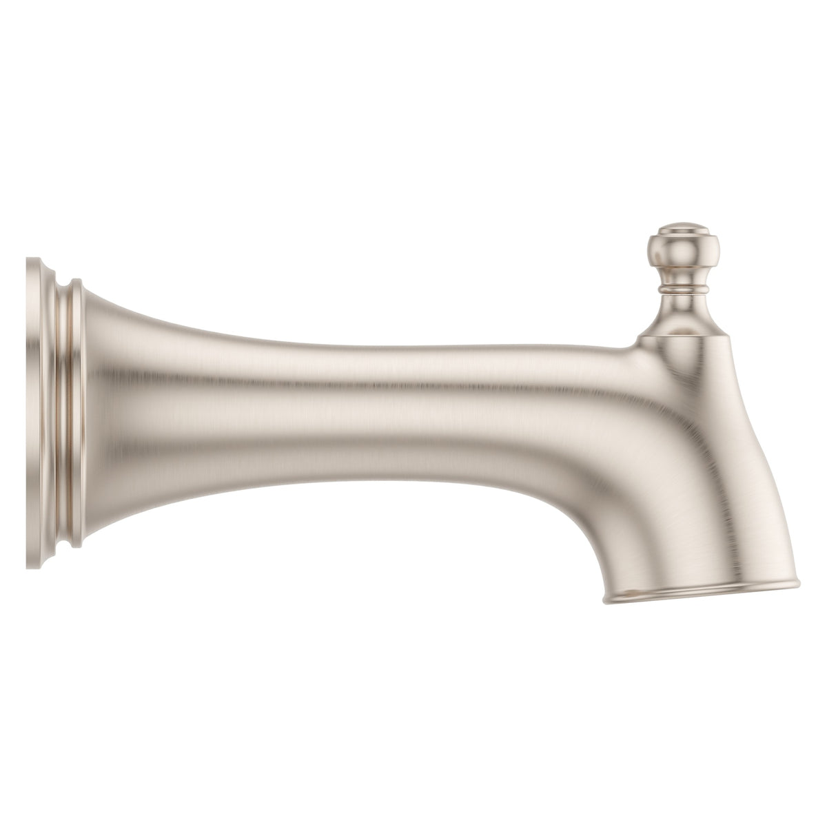 Pfister Transitional Round Tub Spout in Brushed Nickel - view 2