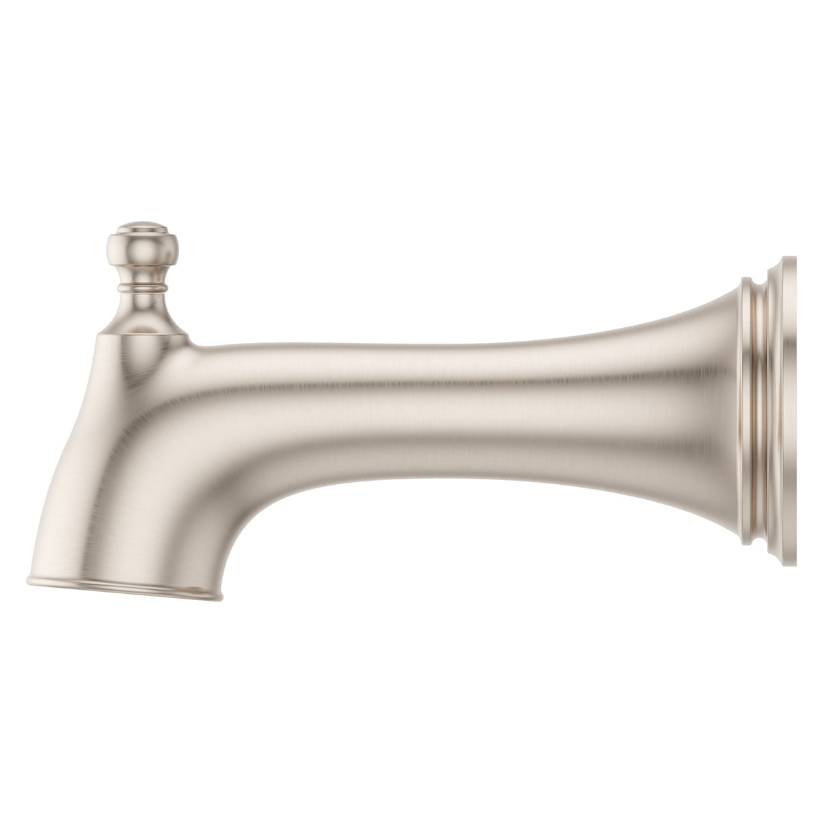 Pfister Transitional Round Tub Spout in Brushed Nickel - view 3