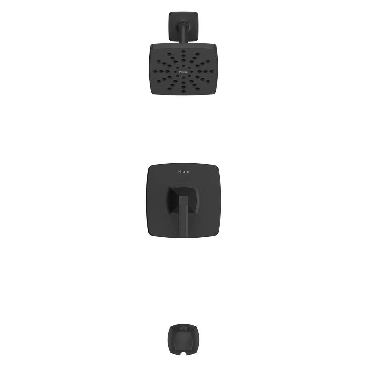 Pfister 8P8-WS2-VRISBB Matte Black - alternate view 4