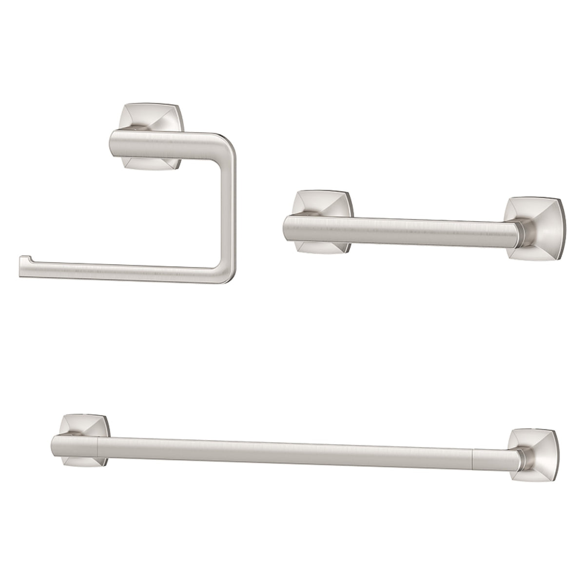 Pfister Vaneri 3-Piece Accessory Kit in Spot Defense Brushed Nickel