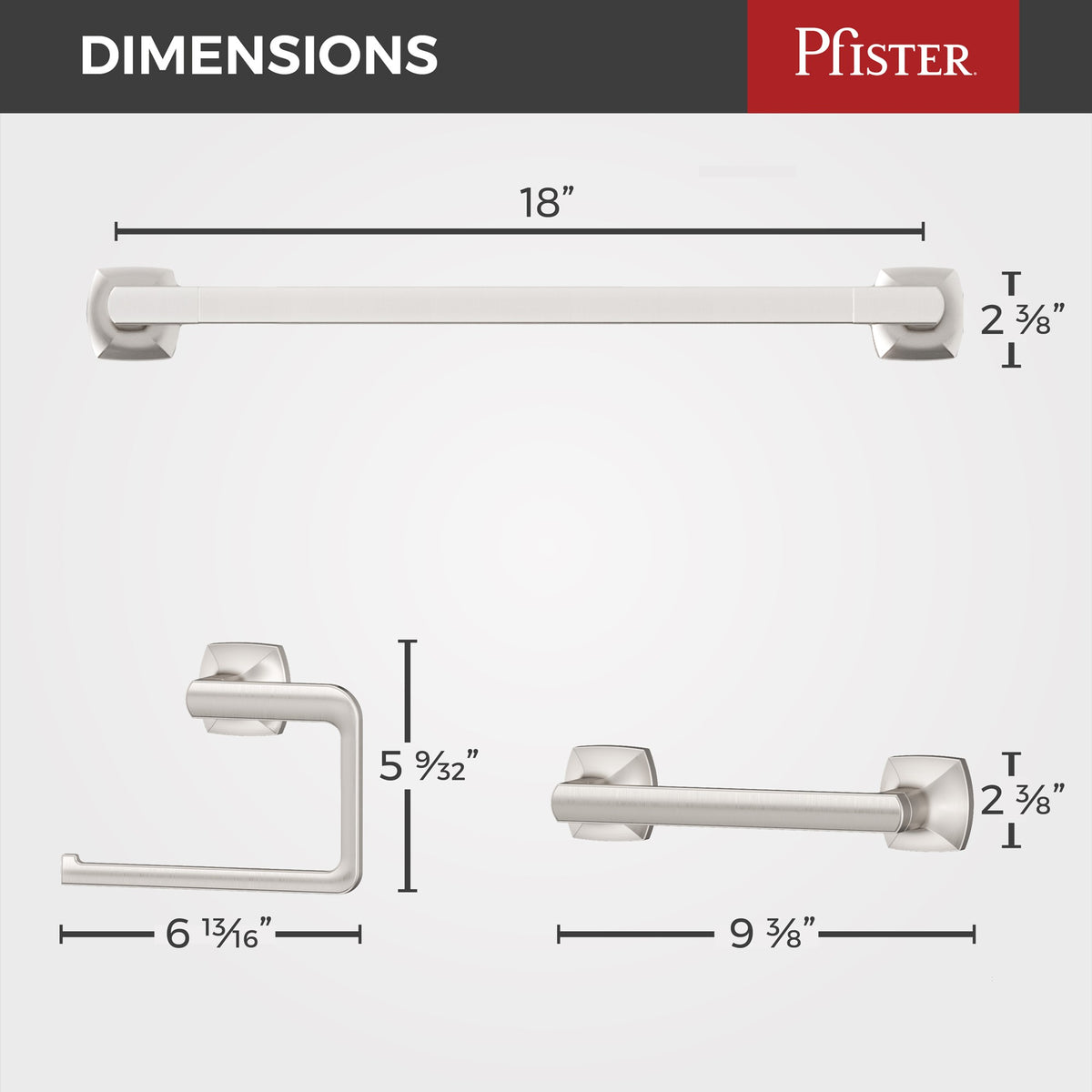 Pfister BTB-VRI3GS Spot Defense Brushed Nickel - detail 1
