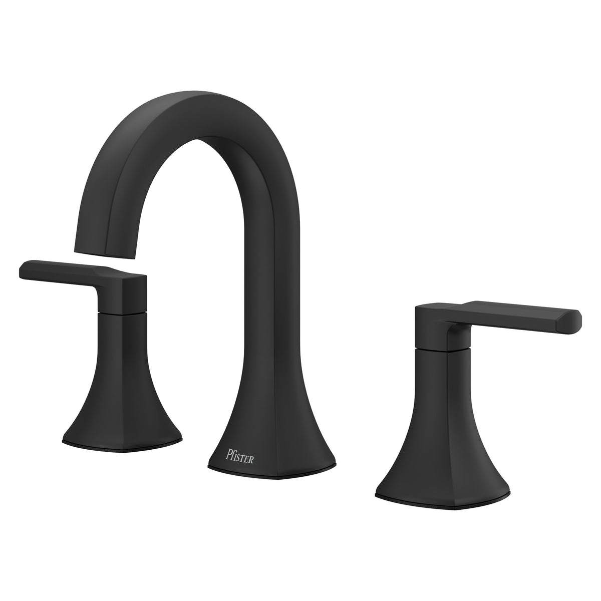 Pfister Vaneri 2-Handle 8" Widespread Bathroom Faucet in Matte Black - view 2