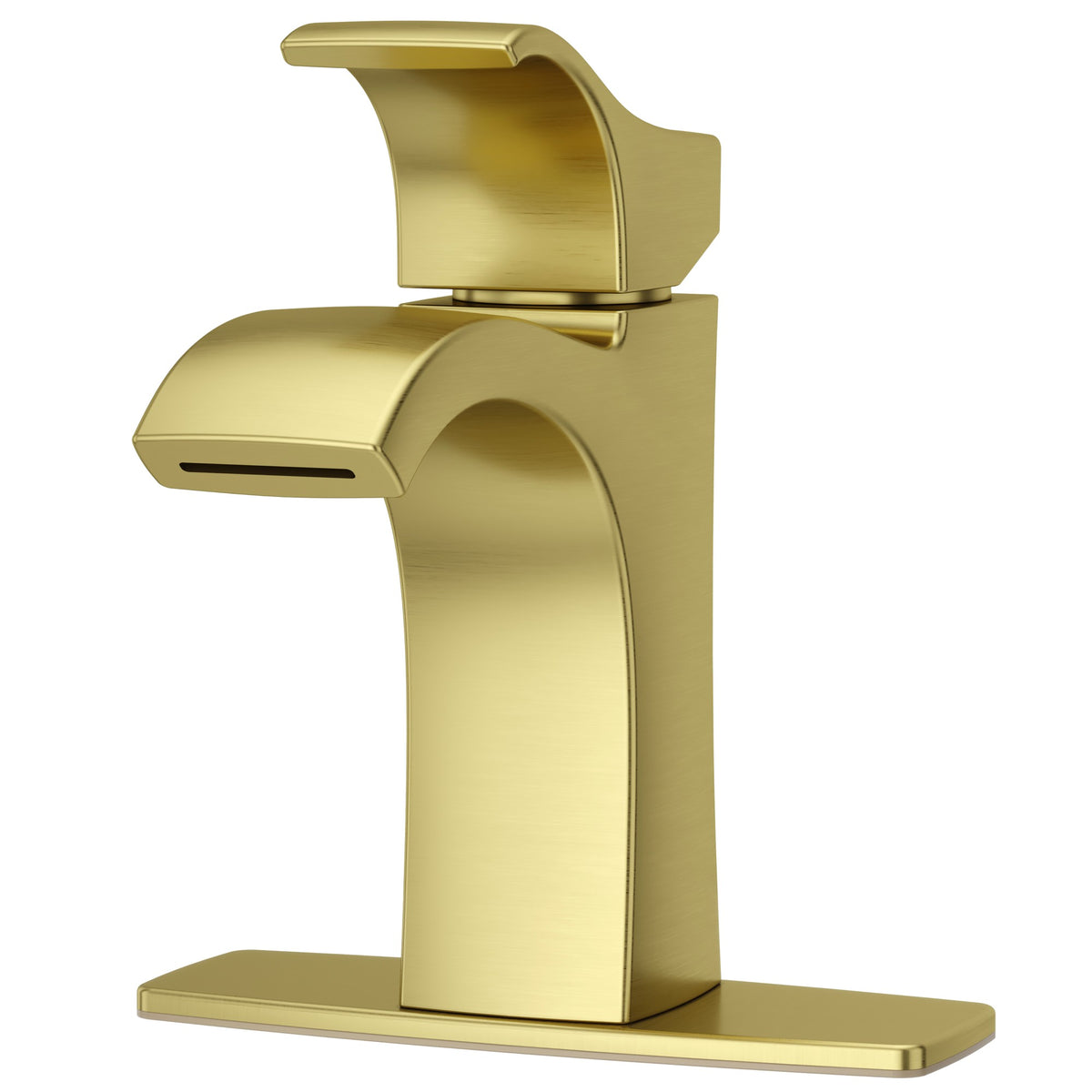 Pfister Venturi Single Control Bathroom Faucet in Brushed Gold - view 2