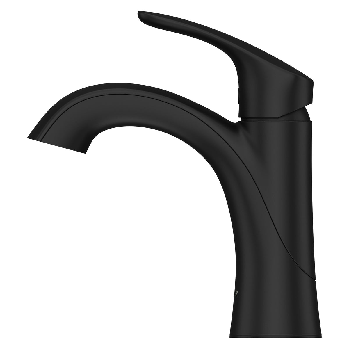 Pfister Weller Single Control Bathroom Faucet in Matte Black - view 3