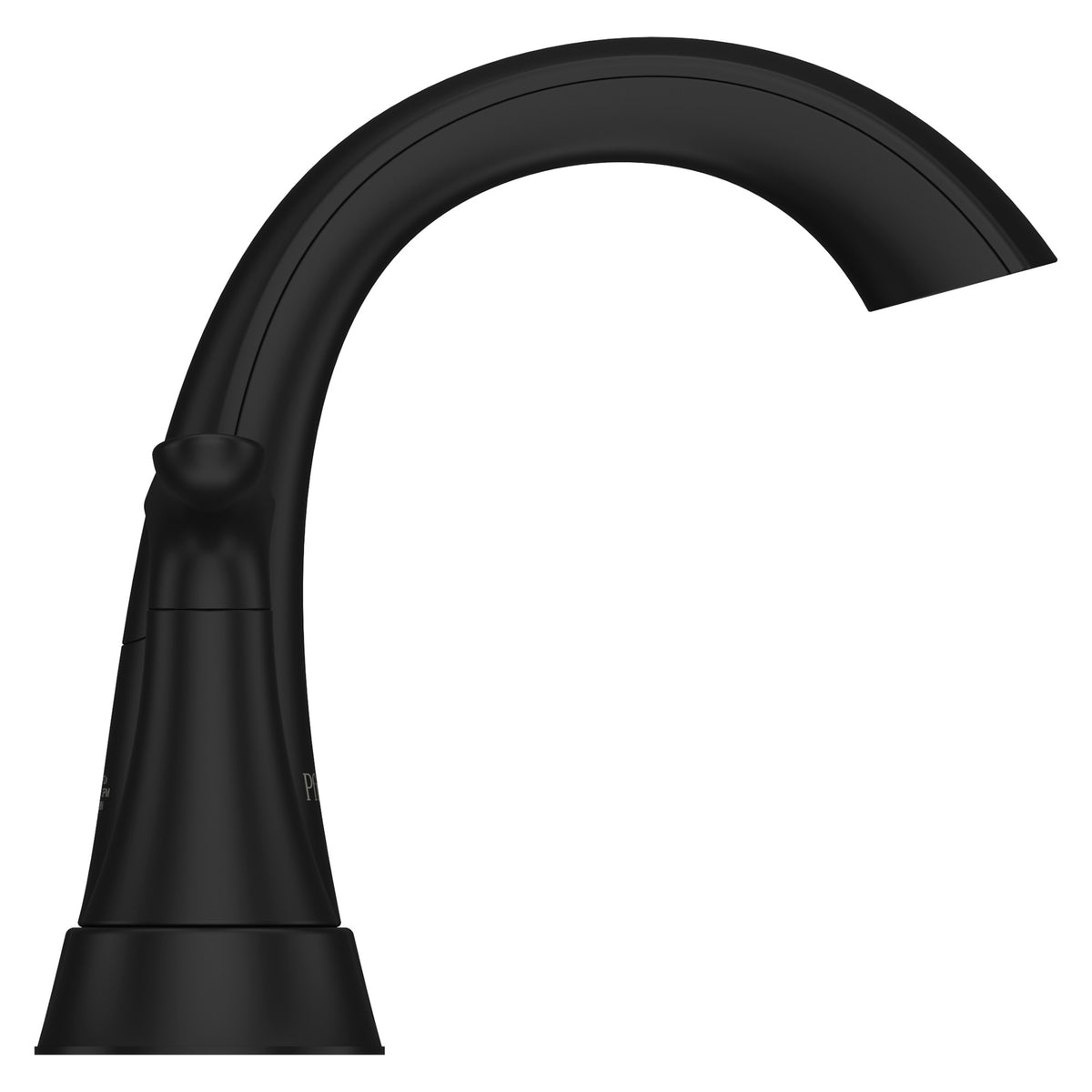 Pfister Weller 2-Handle 4" Centerset Bathroom Faucet in Matte Black - view 2