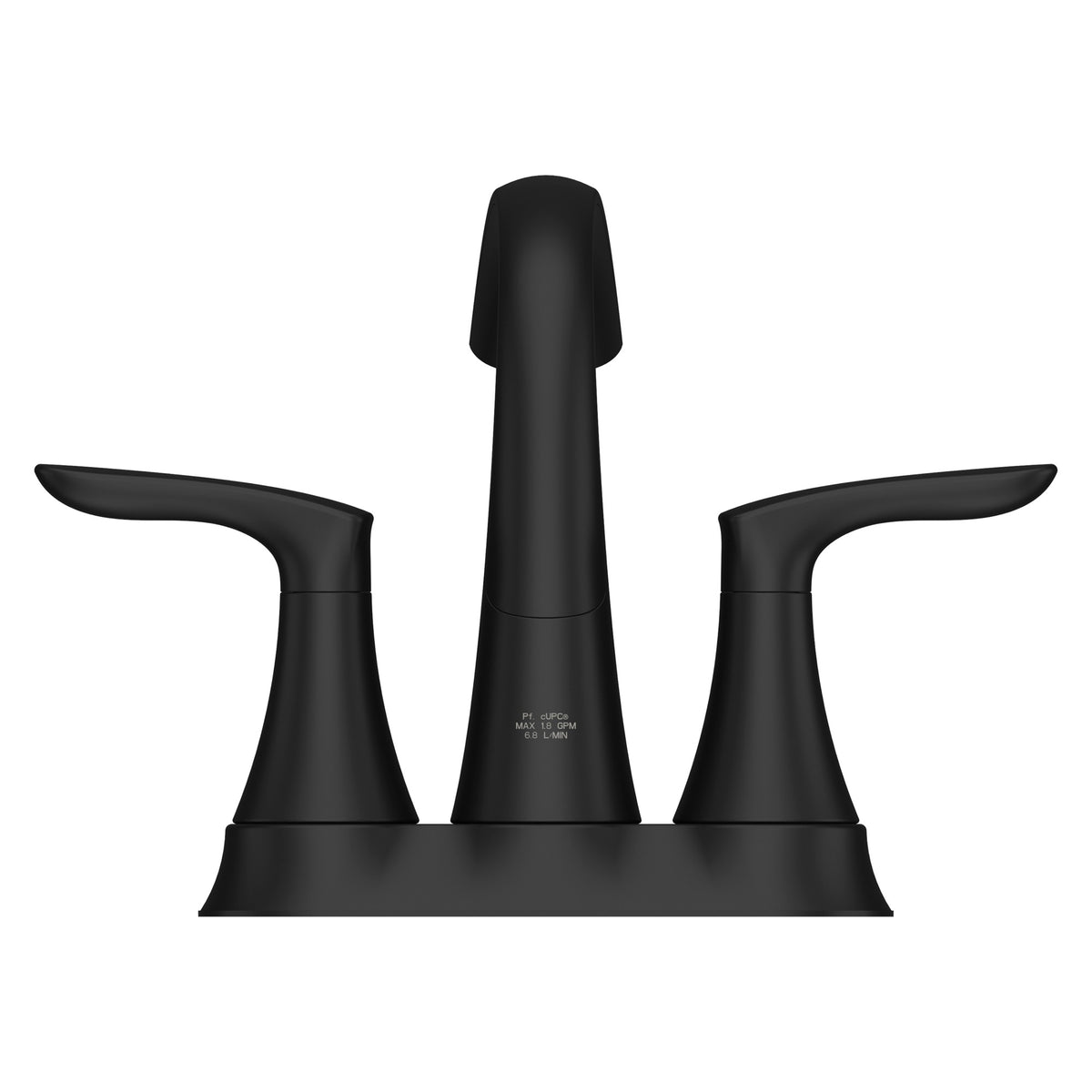 Pfister Weller 2-Handle 4" Centerset Bathroom Faucet in Matte Black - view 5