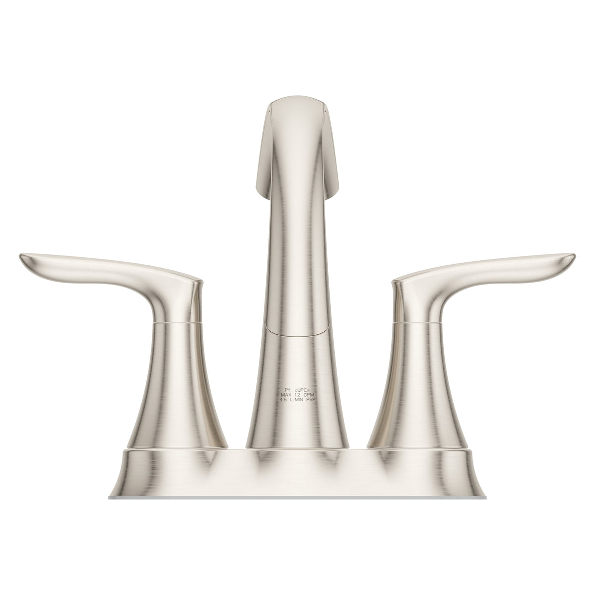 Pfister Weller 2-Handle 4" Centerset Bathroom Faucet in Brushed Nickel - view 5