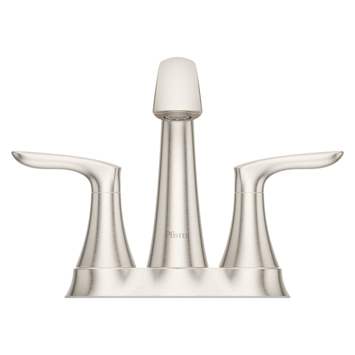 Pfister Weller 2-Handle 4" Centerset Bathroom Faucet in Brushed Nickel - view 6