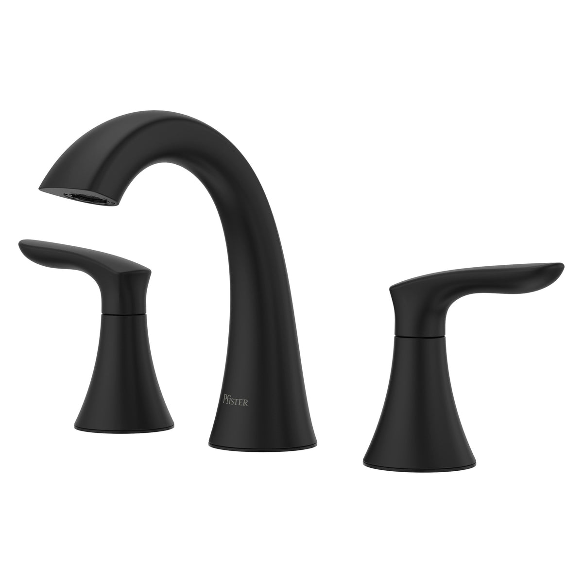 Pfister Weller 2-Handle 8" Widespread Bathroom Faucet in Matte Black