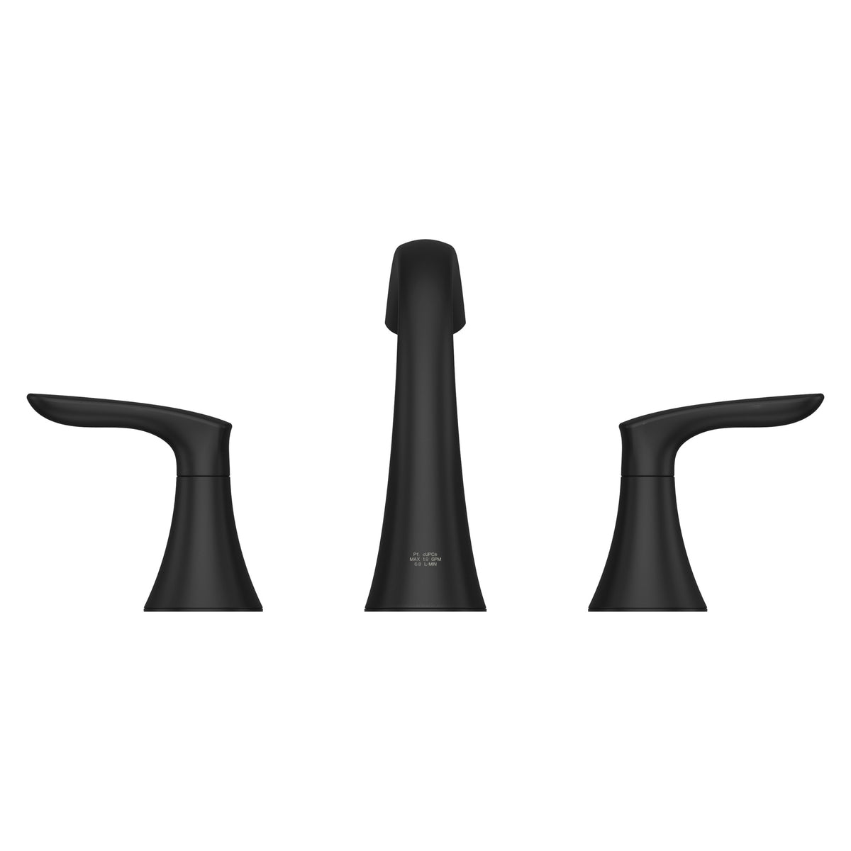 Pfister Weller 2-Handle 8" Widespread Bathroom Faucet in Matte Black - view 5