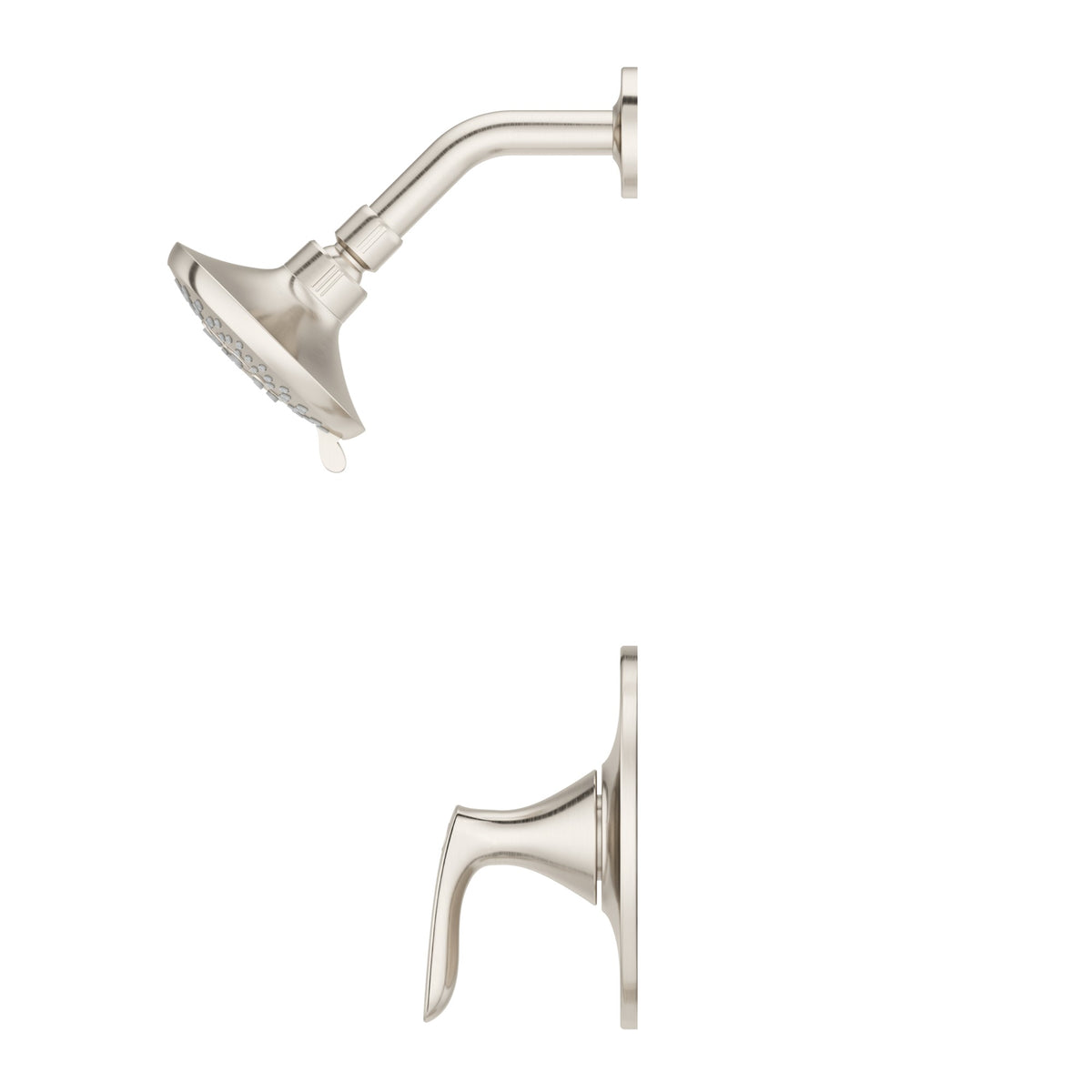 Pfister Weller 1-Handle Shower Only Trim Kit in Brushed Nickel - view 3