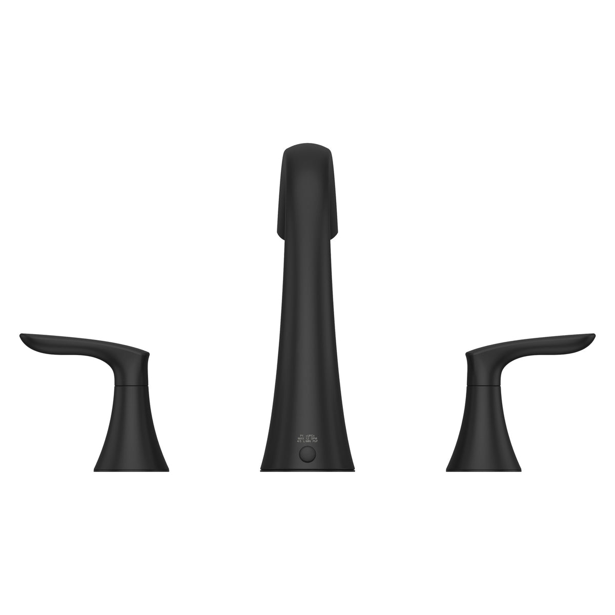 Pfister Weller 2-Handle Roman Tub Trim Kit in Matte Black - view 5