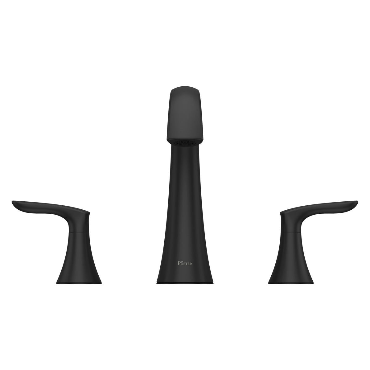 Pfister Weller 2-Handle Roman Tub Trim Kit in Matte Black - view 6