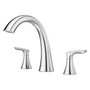 Pfister Weller 2-Handle Roman Tub Trim Kit in Polished Chrome