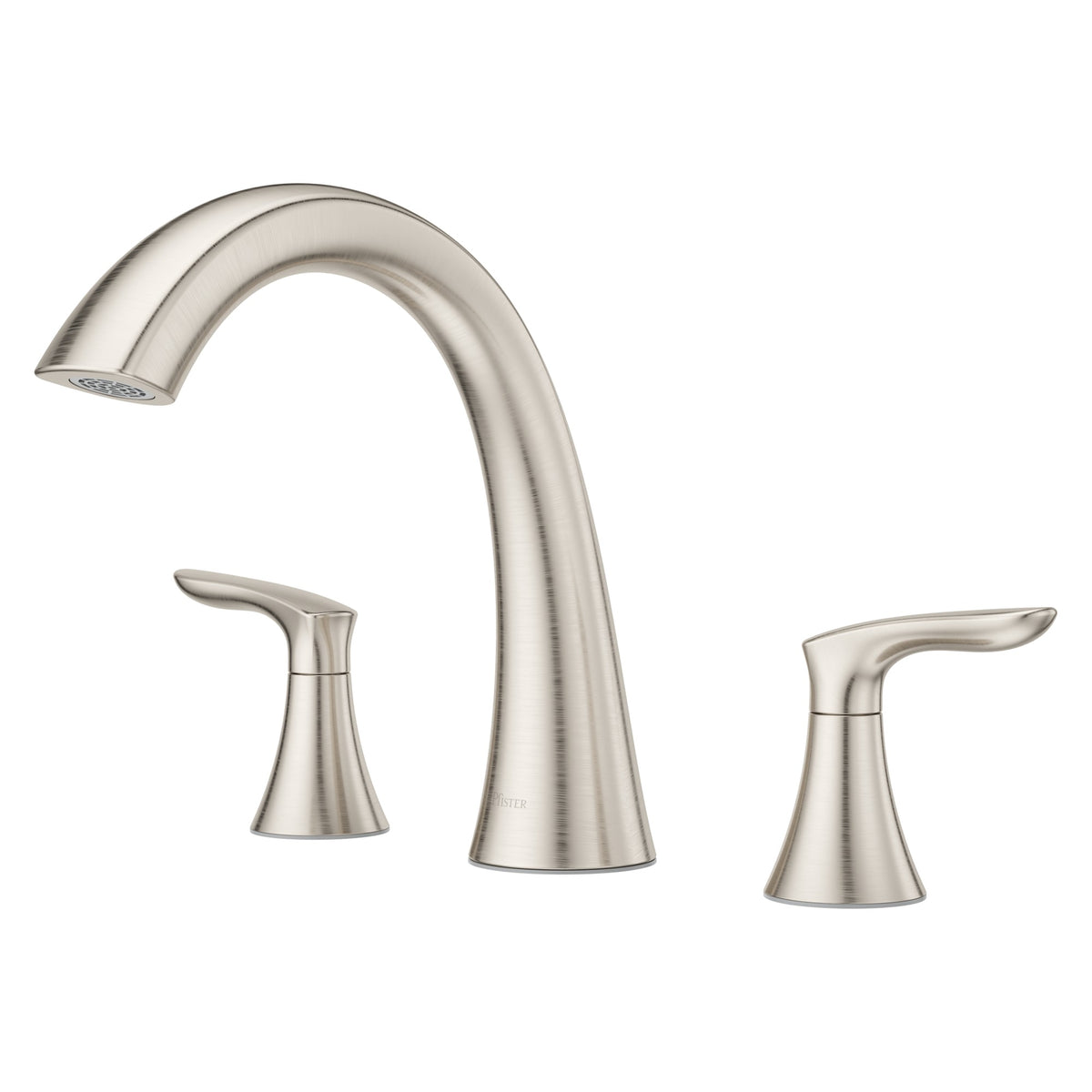 Pfister Weller 2-Handle Roman Tub Trim Kit in Brushed Nickel