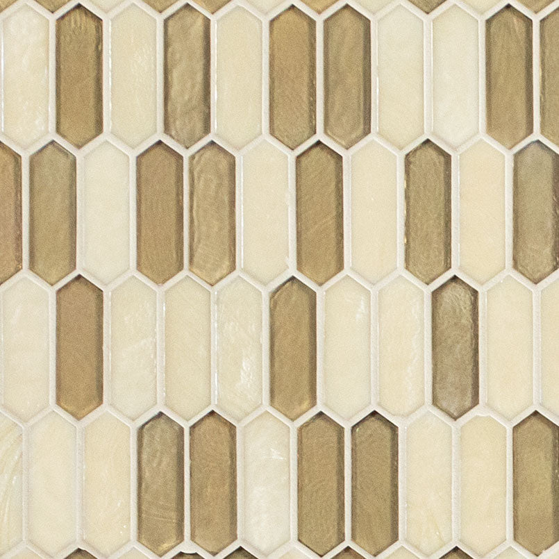 MSI Pixie Gold Glass mosaic (SMOT-GLSPK-PIXGLD6MM) – MSI product image