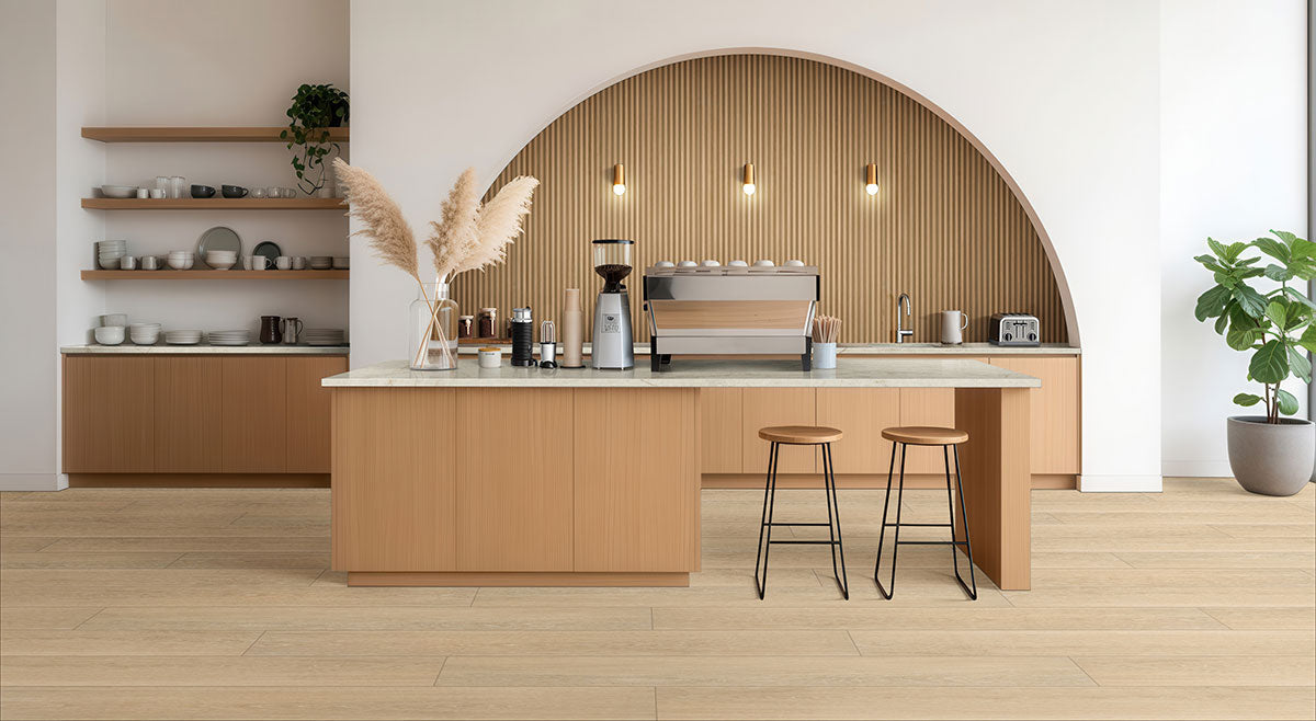 MSI Placero Oak 10 x 60 Matte Porcelain tile (NPLAOAK10X60) – MSI room scene