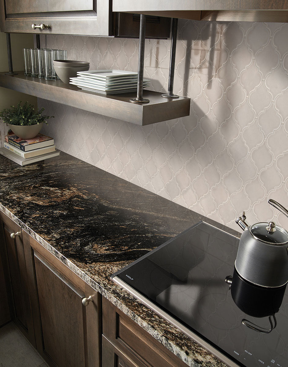 MSI Portico Pearl Arabesque Glossy Ceramic mosaic (SMOT-PT-PORPEA-ARABESQ) – MSI room scene