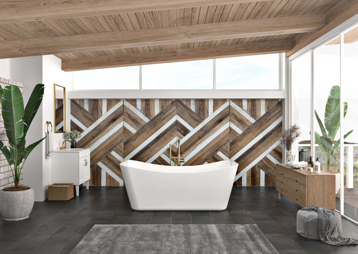 Oceania Primrose 65 Freestanding Bathtub 65" x 30" x 27"