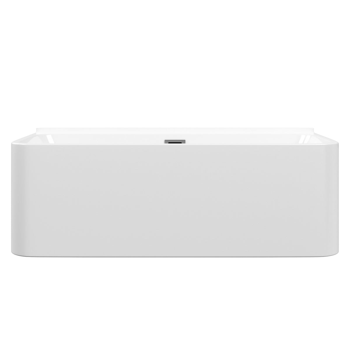 Neptune Belgrade 3260 AFR Acrylic Wall-Mount Freestanding Center Drain Bathtub in White - image 2