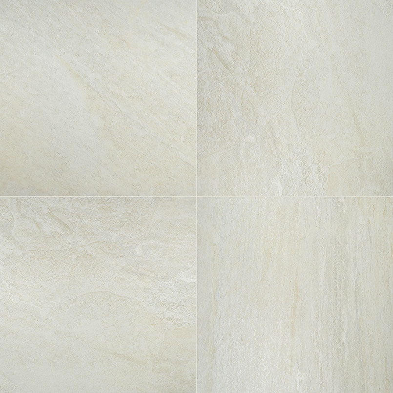 MSI Quartz White 24 x 24 Matte Porcelain paver (LPAVNQUAWHI2424) – MSI product image