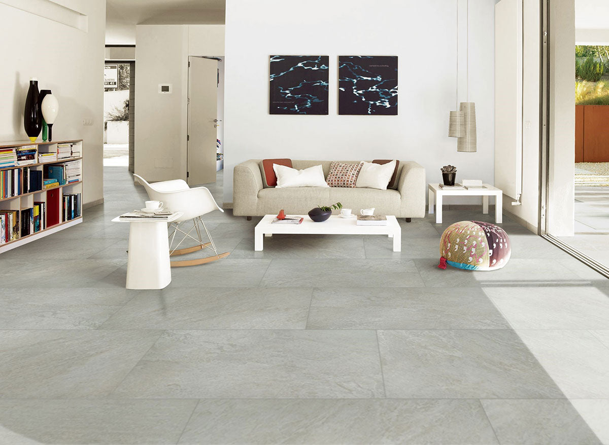 MSI Quartz White 2 x 2 Matte Porcelain mosaic (NQUAWHI2X2) – MSI room scene